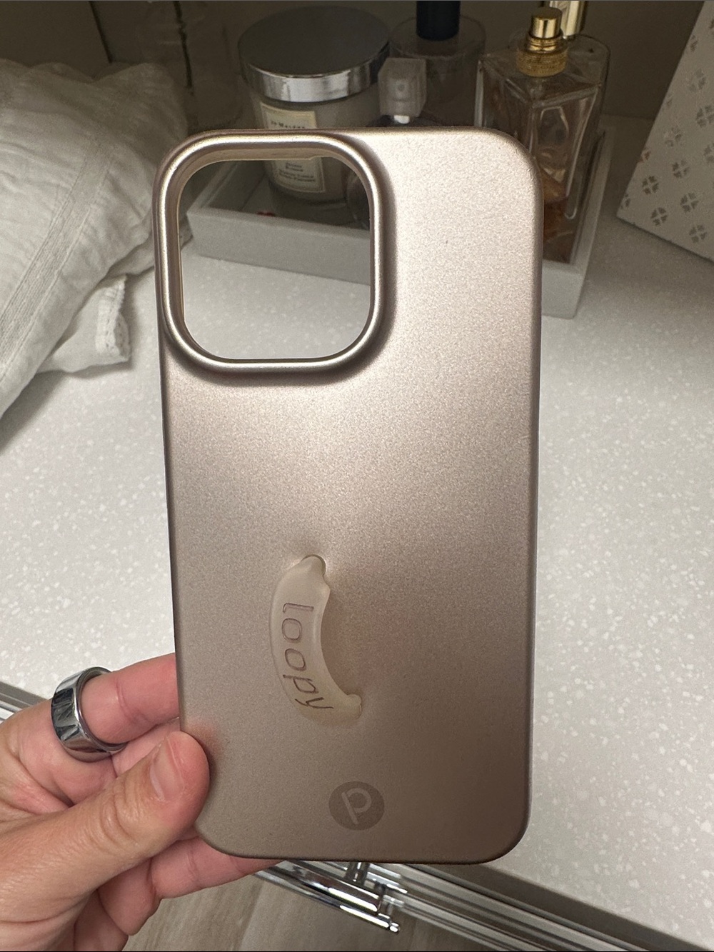 iPhone 14 Pro Max Loopy Gold Case